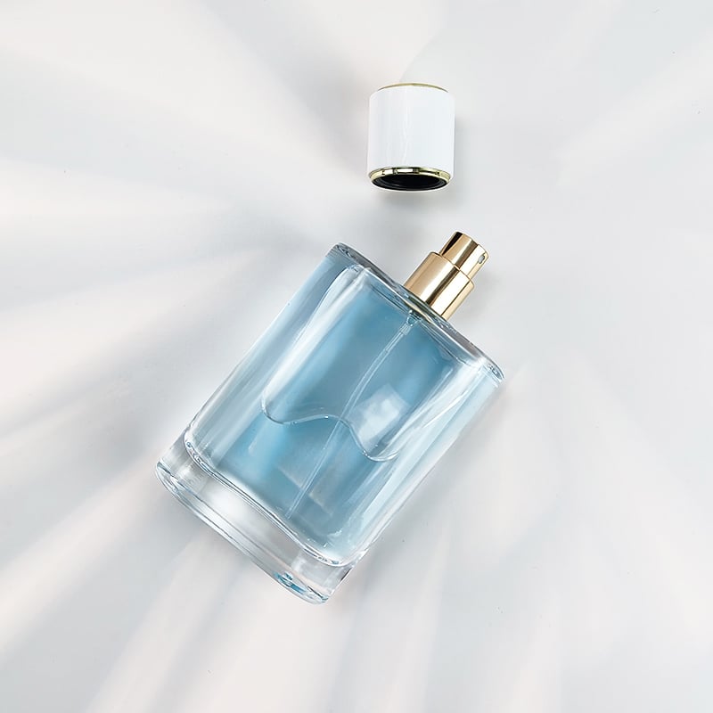 Großeinkauf Klare Benutzerdefinierte Parfümöl-Glasflasche HY-S019