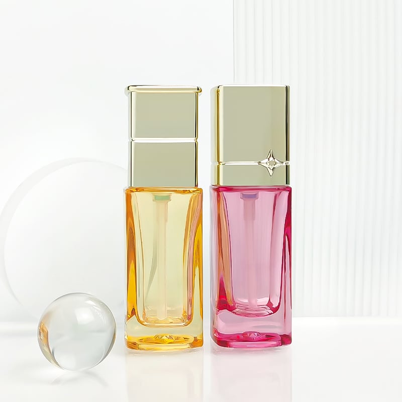30ml  Multi-Color Glass Liquid Foundation Bottle HY-2425