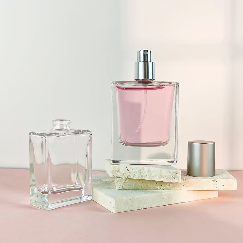 100ml Empty Glass Fragrance Perfume Spray Bottle HY-S002