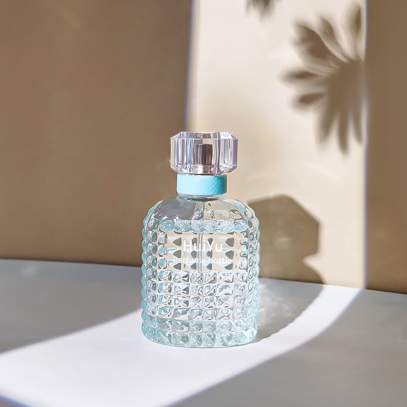 Elegant Flat Crystal Women's Parfum Bottle HY-S018