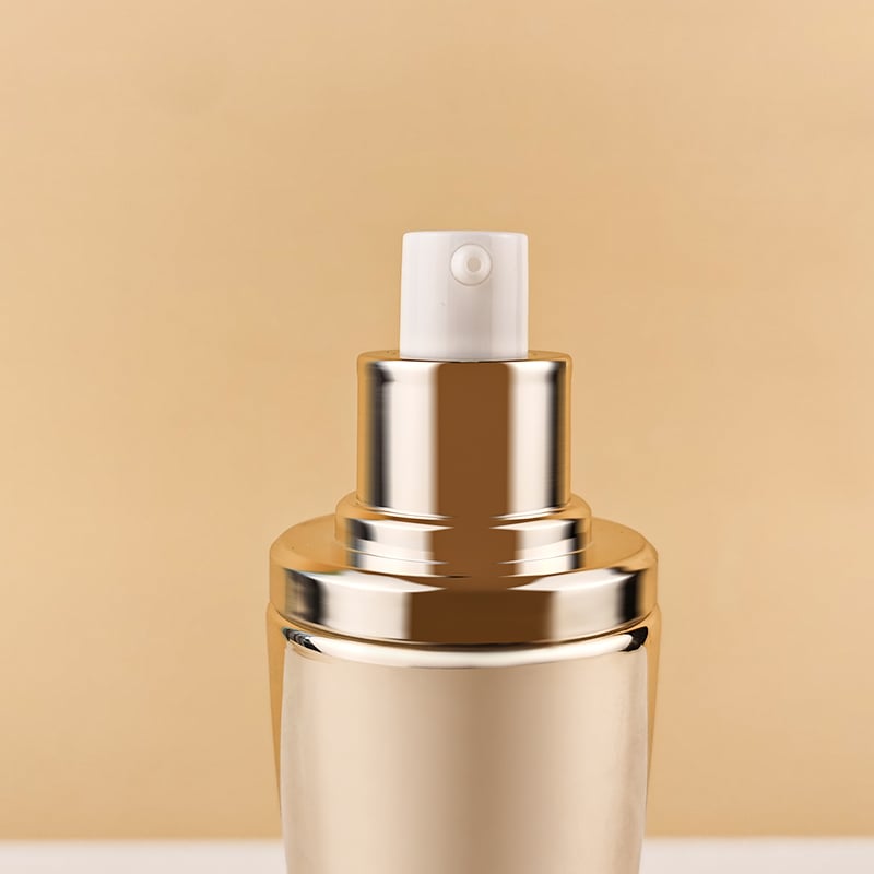 Wholesale High End Luxury Gold Skin Care Glass Bottles HY-2455