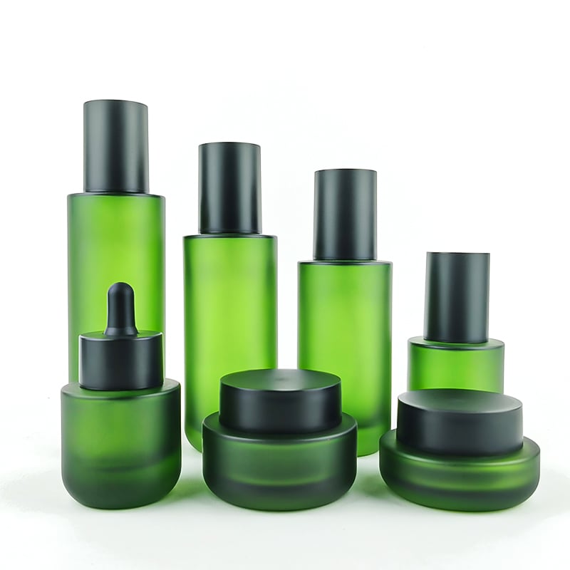 150ml Empty Cosmetic Glass Lotion Bottles HY-2453