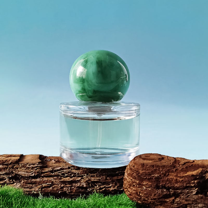 Perfume Bottle Manufacturer 30ML Cute Cylinder Glass Fragrance Spray Bottle