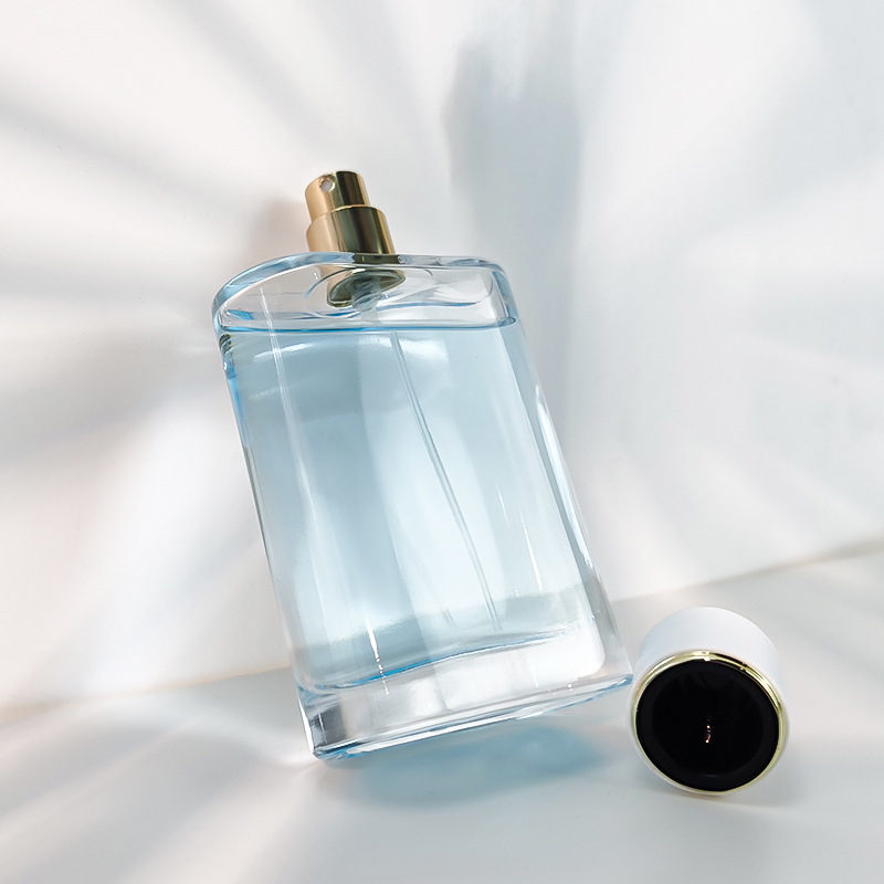 Großeinkauf Klare Benutzerdefinierte Parfümöl-Glasflasche HY-S019
