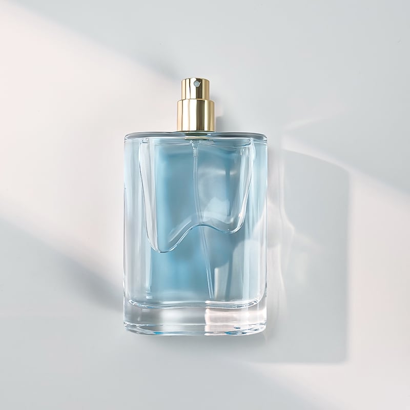 Wholesale Clear Custom Ferfume Oil Glass Bottle HY-S019