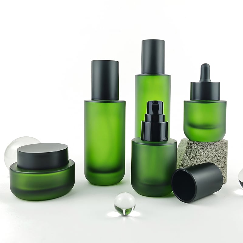 150ml Empty Cosmetic Glass Lotion Bottles HY-2453