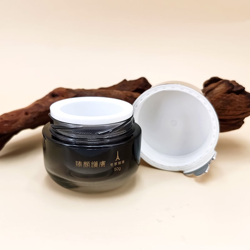 Wholesale Black 50g Face Cream Jar HY-2433