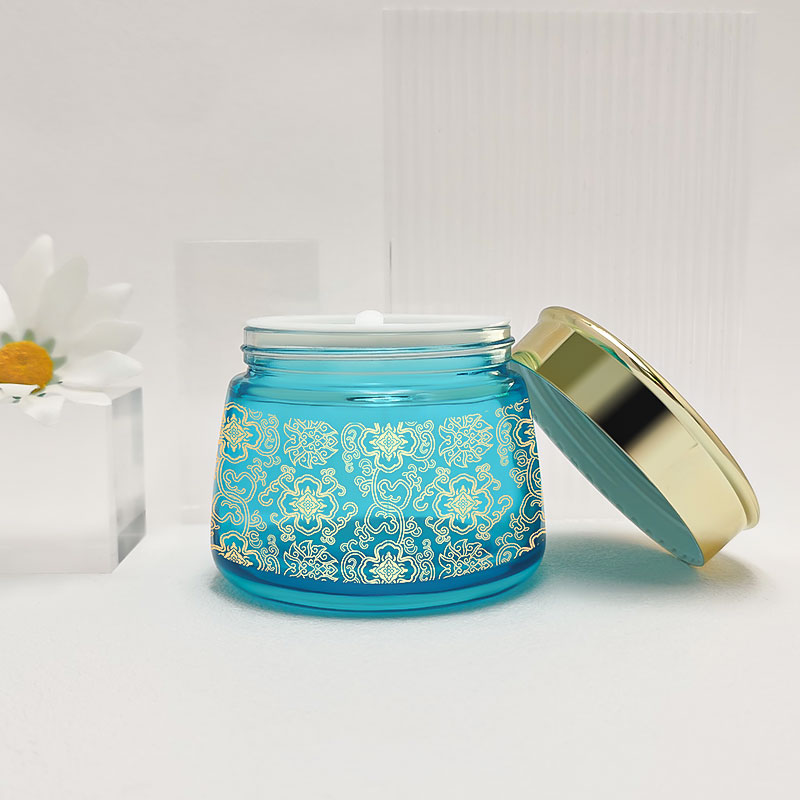 100g Custom Wide Mouth Glass Cream Container HY-1865