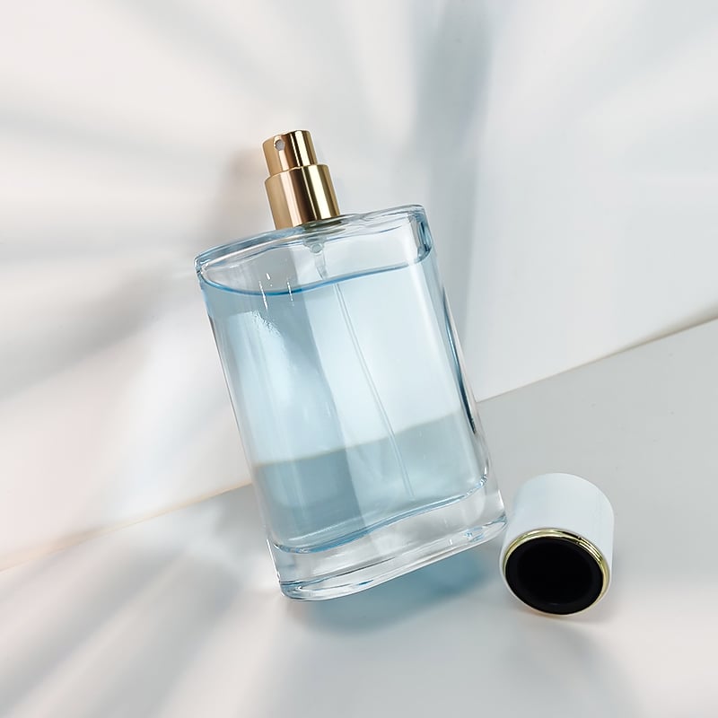 Großeinkauf Klare Benutzerdefinierte Parfümöl-Glasflasche HY-S019