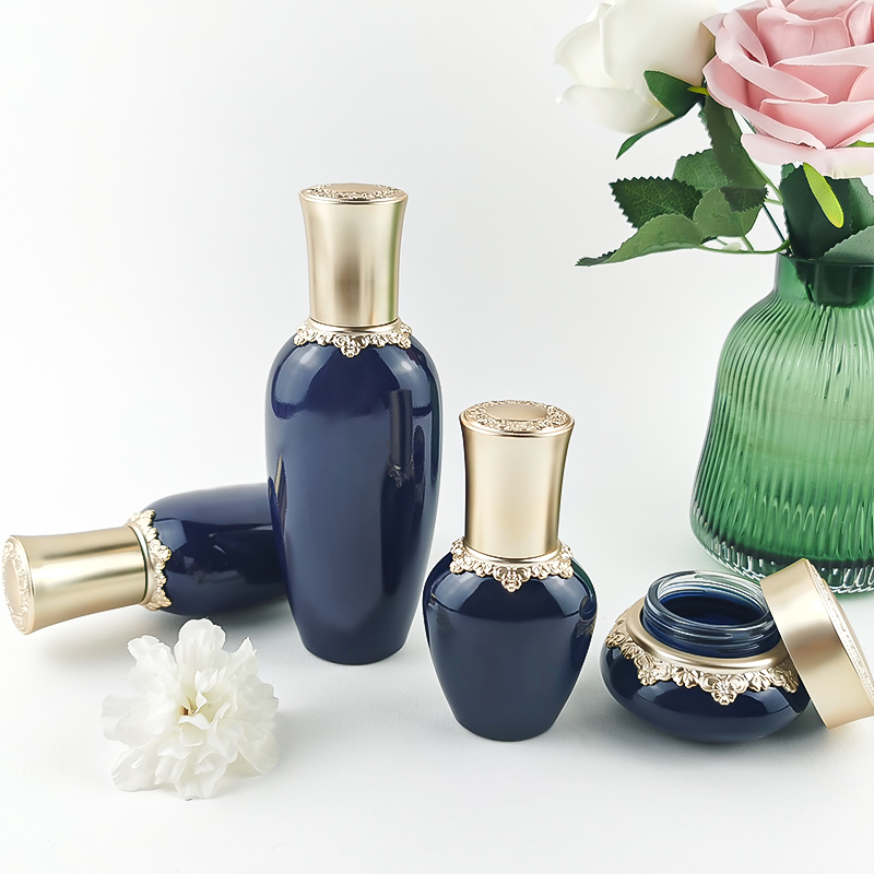New Arrival Beauty Care 100ml 30ml Glass Bottles Set HY-2447