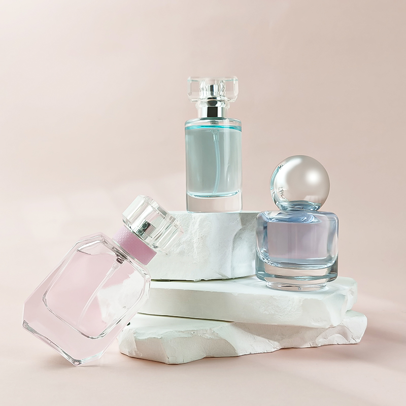 High Quality Transparent Empty Fancy Glass Mini Perfume Bottles 20 ml