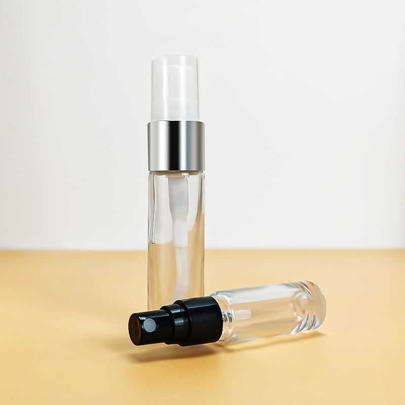 Transparent 2ml 5ml 10ml Pocket Mini Glass Spray Perfume Bottle for Test HY-S038