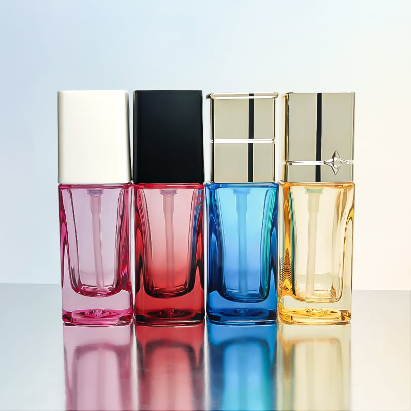 30ml  Multi-Color Glass Liquid Foundation Bottle HY-2425