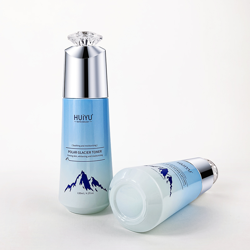 New Design 100ml 50ml Cosmetics Glass Packaging Set HY-2451