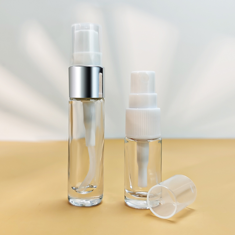 Factory Wholesale Small Clear 2ml 5ml 10ml Vial Perfume Glass Bottles