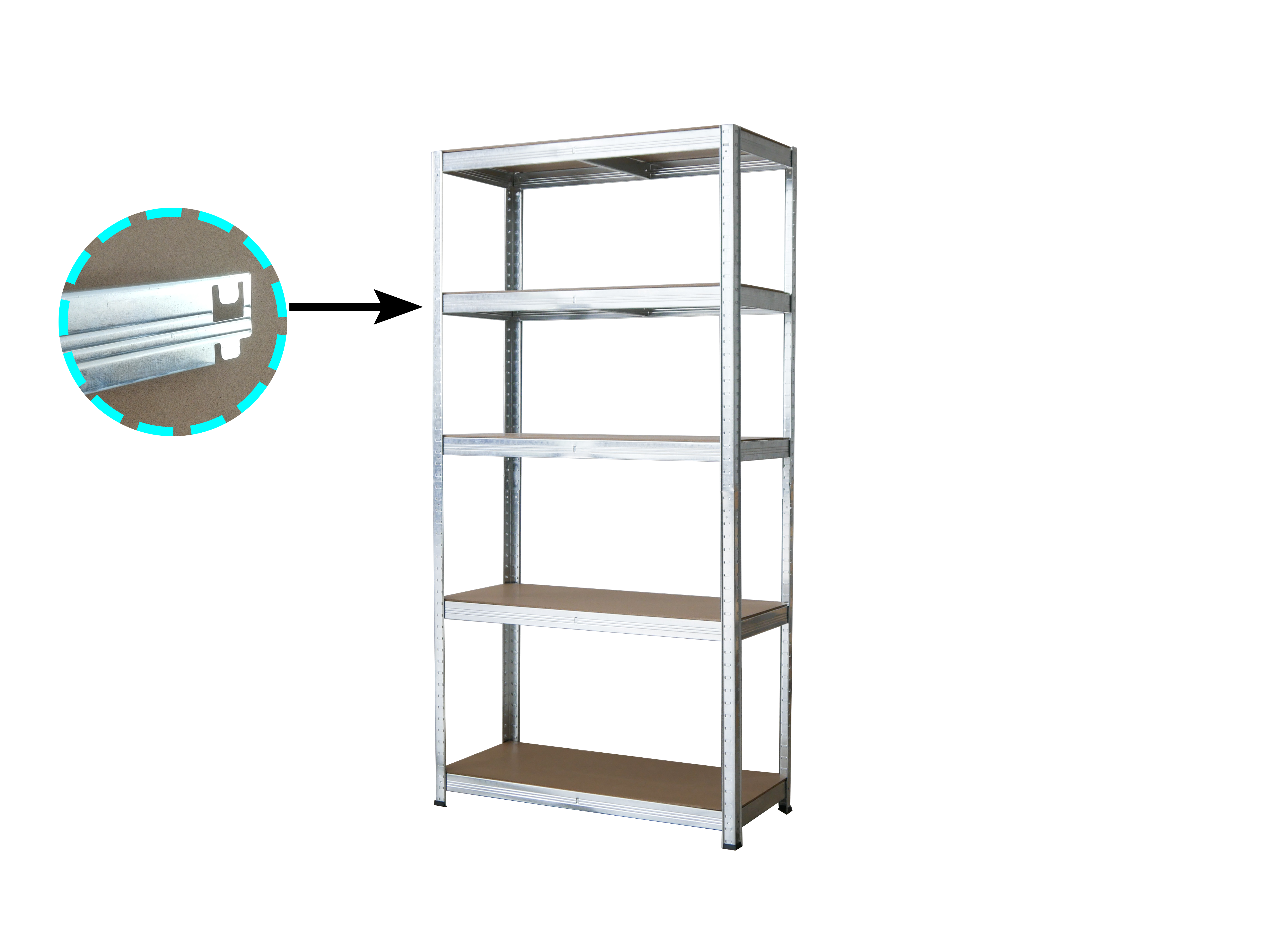 Why is a modular storage shelf better than fixed racking?
