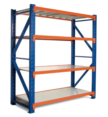 4Tier Heavy Duty Adjustable Garage Metal Storage Racks 
