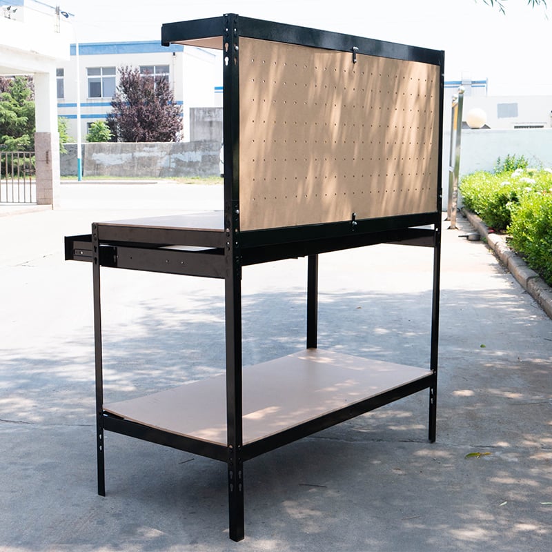 How should buyers select metal working tables for workshop layouts?