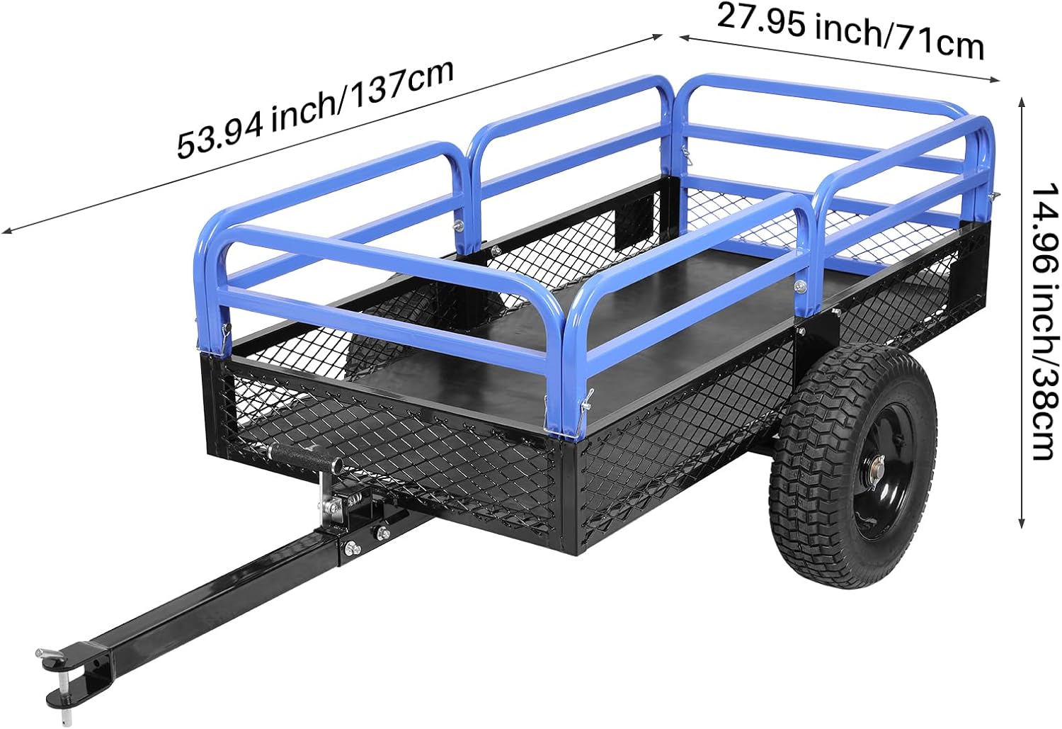 Heavy Duty Steel ATV Dump Trailer