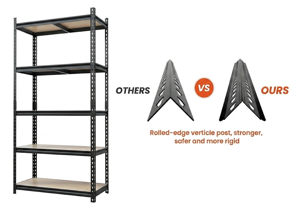 LONGWIN Unveils Upgraded Mid-Duty Rivet Shelving System, Eliminating Freight Damage and Structural Inconsistency for E-Commerce Retailers