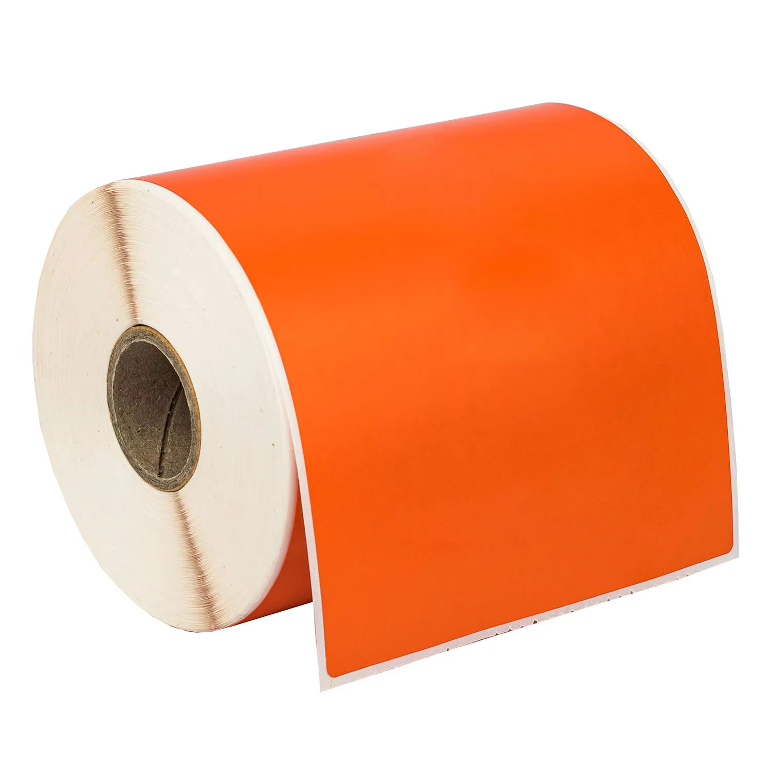 Adhesive Paper Stickers Commercial Packaging Labels Thermal Colored Sticker Label Printer Barcode Color Label Sticker Roll manufacture
