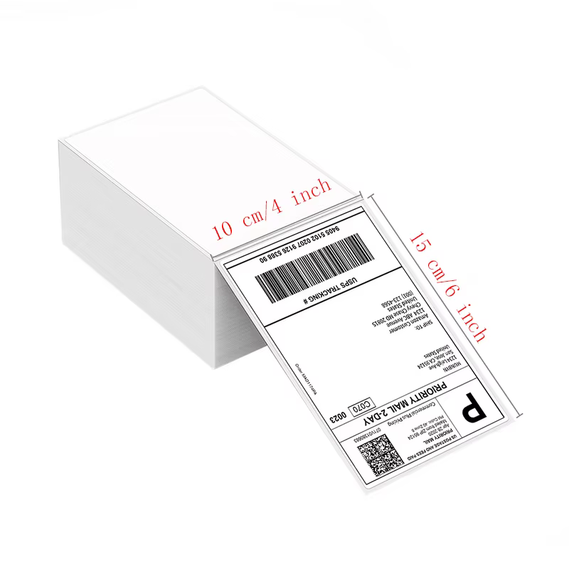 500 pcs express packaging 4x6 thermal labels-0