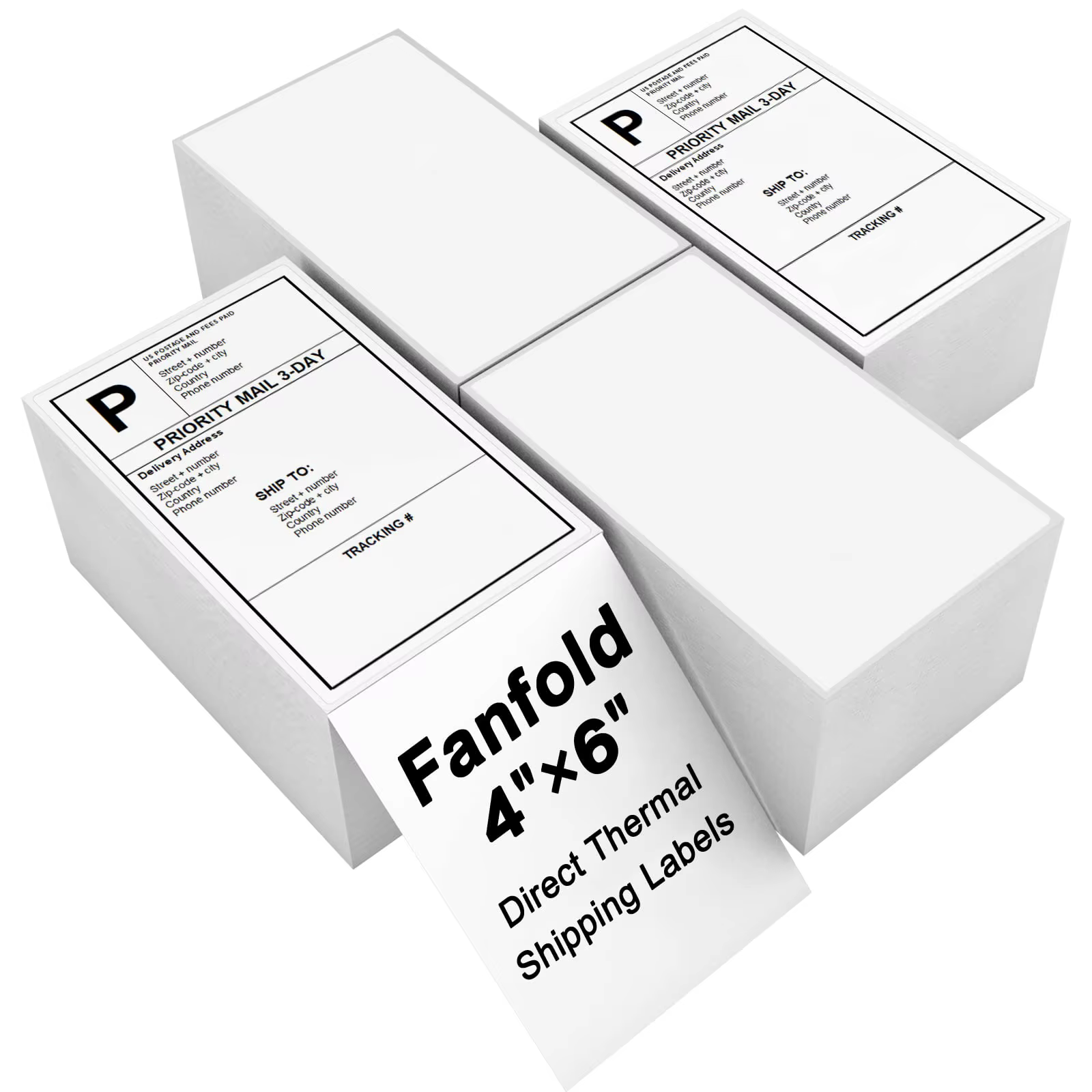 product 4x6 ups print shipping label 100x150mm thermal address a6 a4 shipping label printing mailing label-0