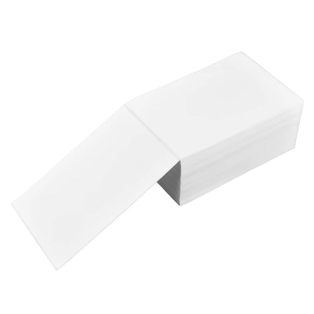 Custom Pink 4x6 Thermal Packaging Labels Self Adhesive Colored A6 Direct Thermal Sticker Labels Compatible with Thermal Printer supplier