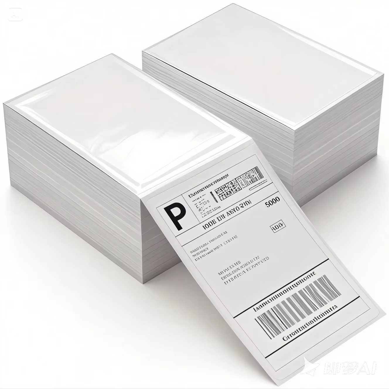 product direct thermal 4x6 labels custom adhesive waybill paper shipping labels 100x150 barcode heat sensitive stickers for grocery use-0