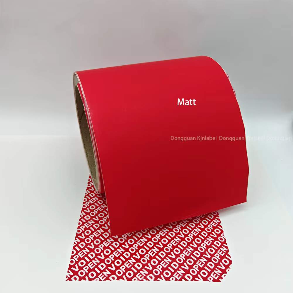 Seal Queen Custom Security Seal Label Pet Material Warranty Sticker Oil Proof Void Tampered Open OEM Printing Labels manufacture