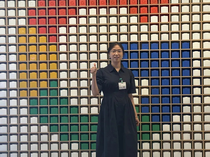 Visit et studium apud Google praetorium in Shanghai