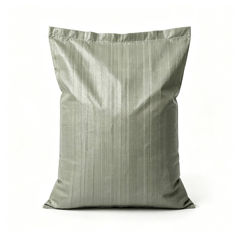 Sac en polypropylène tissé haute résistance pour l’emballage de riz, de farine et de céréales. Sac vierge avec option d’impression personnalisée et d’enduction, plusieurs tailles disponibles