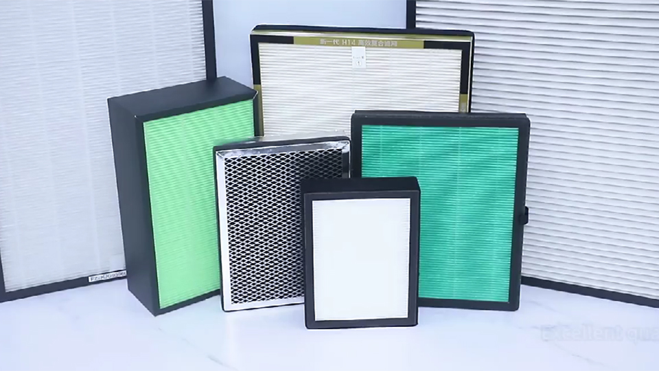 Square Filter High-Efficiency Composite Filter