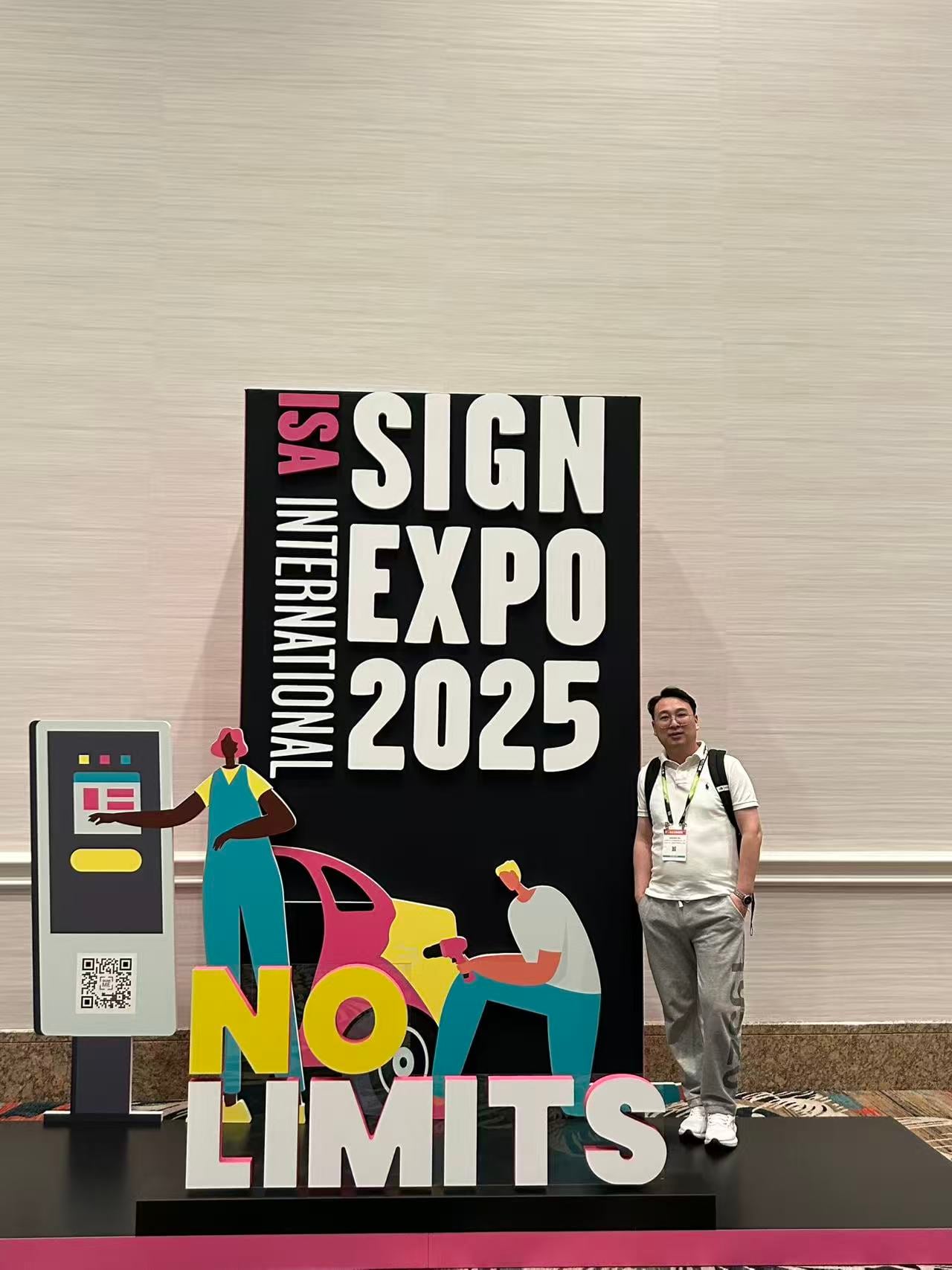 OUJIA Acrylic at ISA International Sign Expo 2025, Las Vegas