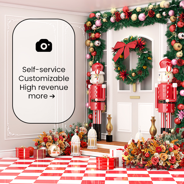 Christmas Scene · Selfie Studio