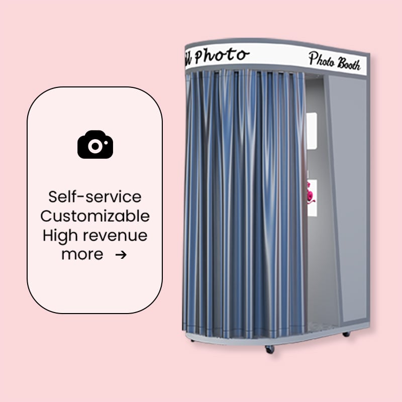 PDL European and American retro style Photo Booth 