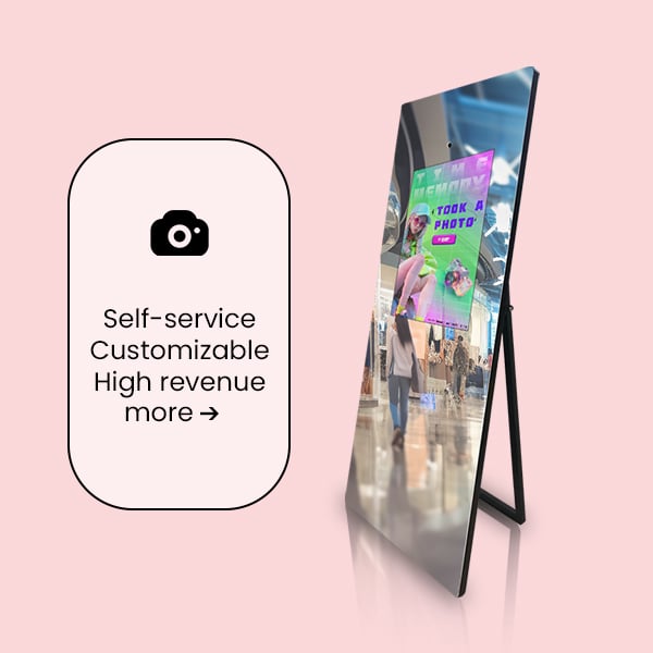 PDL Mirror Camera Touch Screen Magic Mirror  Photo booth
