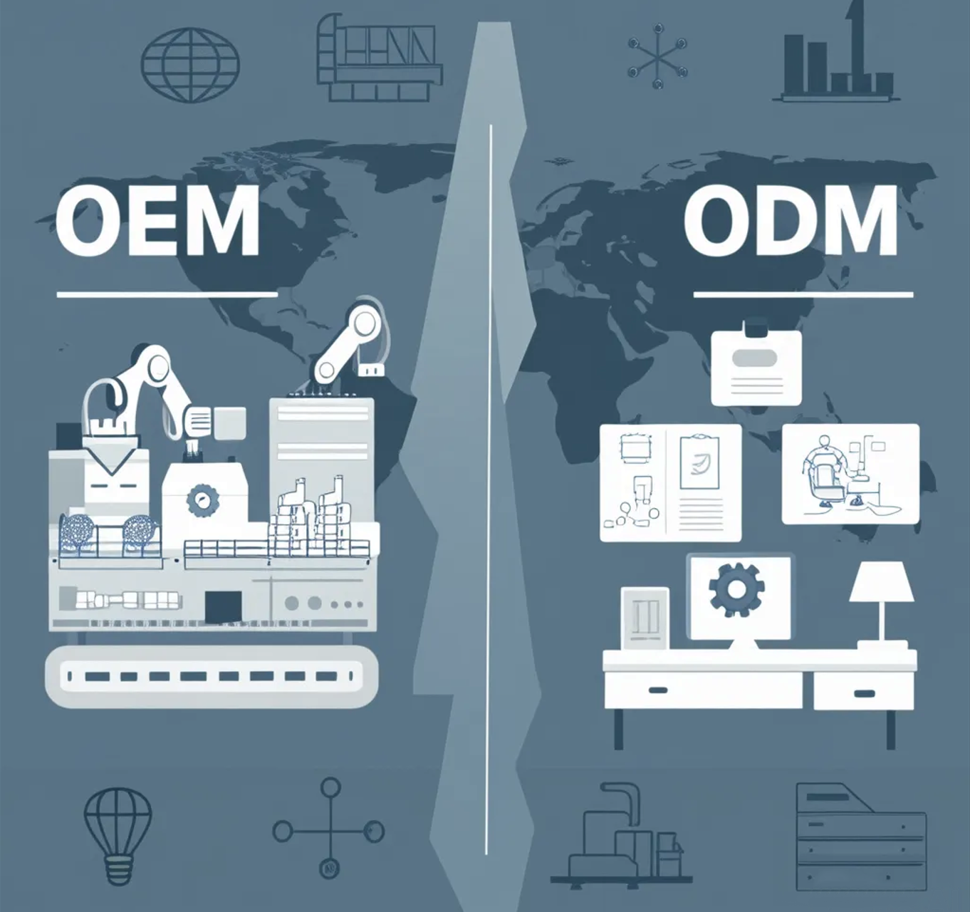 OEM vs ODM: Kumpi on parempi rouva-kuoppakoriste-aluksesi varten?