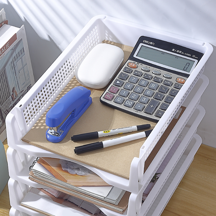 Declutter Your Workspace and Boost Your Focus with a 4 Drawer Desktop Organizer