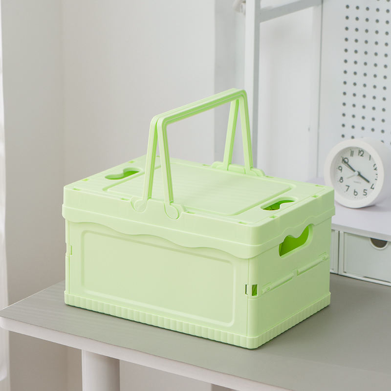 Say goodbye to clutter with foldable storage boxes and lids