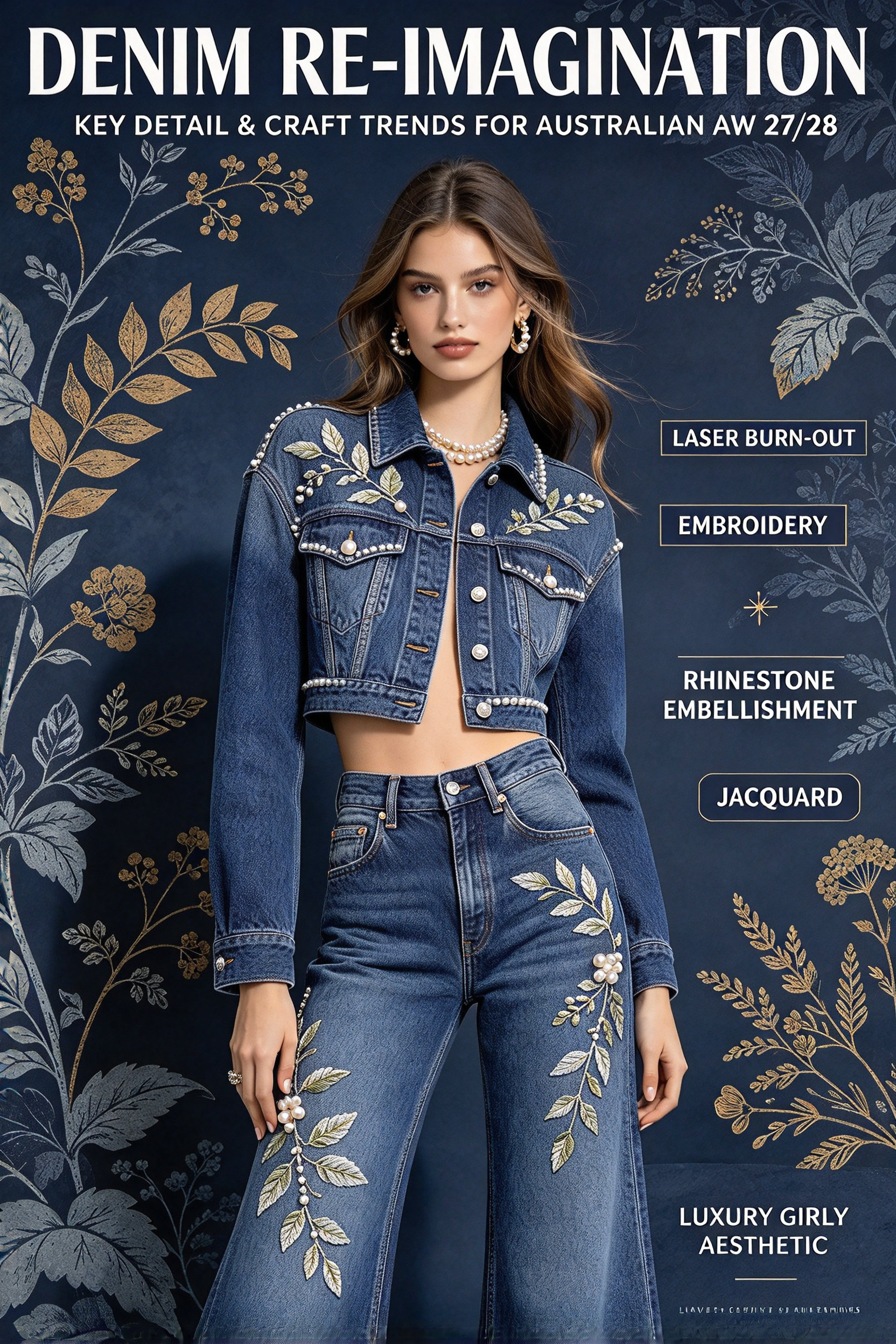 Denim Re‑imagination｜Key Detail & Craft Trends of Australian Denim for AW 27/28