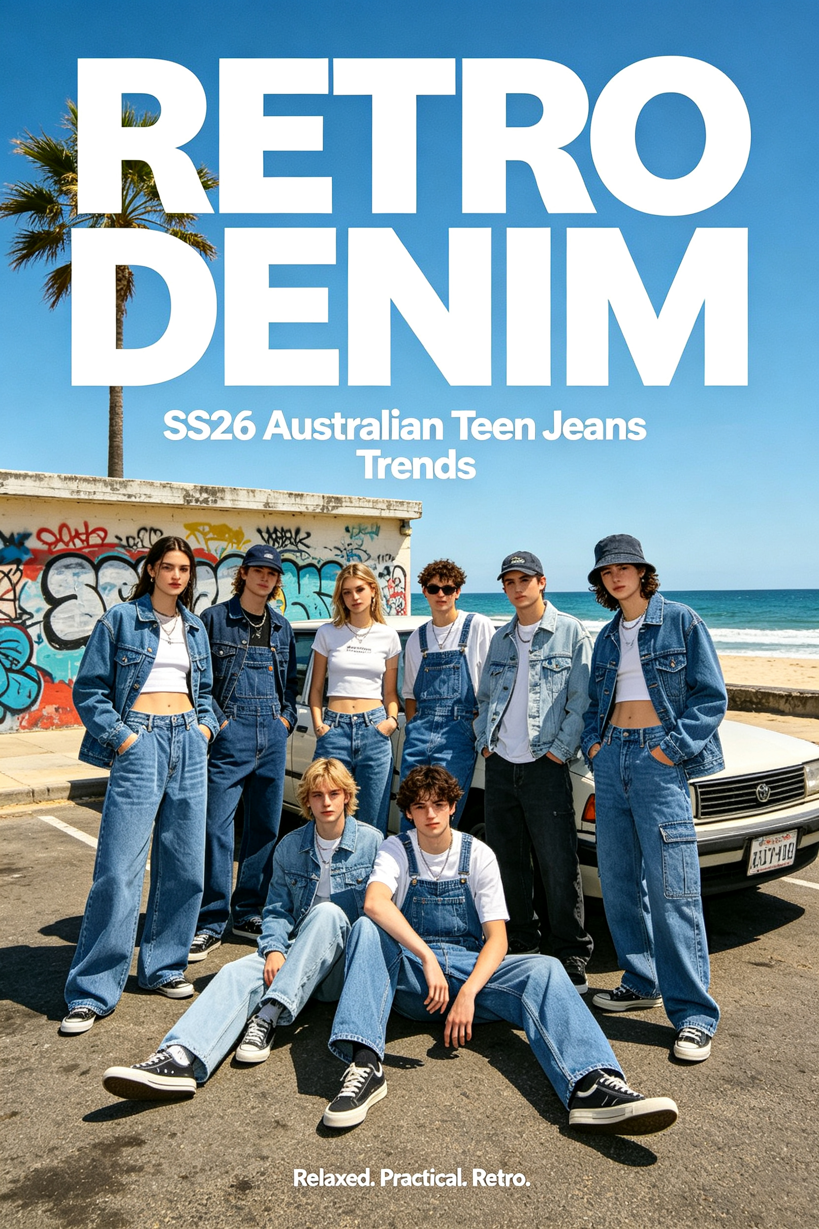Popular Silhouettes of Teenagers’ Jeans in Australia for Spring‑Summer