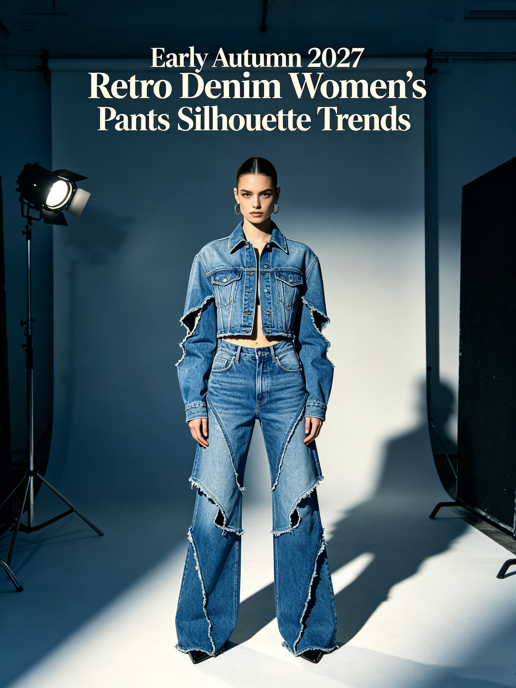 Early Fall 2027 Vintage Denim Women’s Pants Silhouette Trends