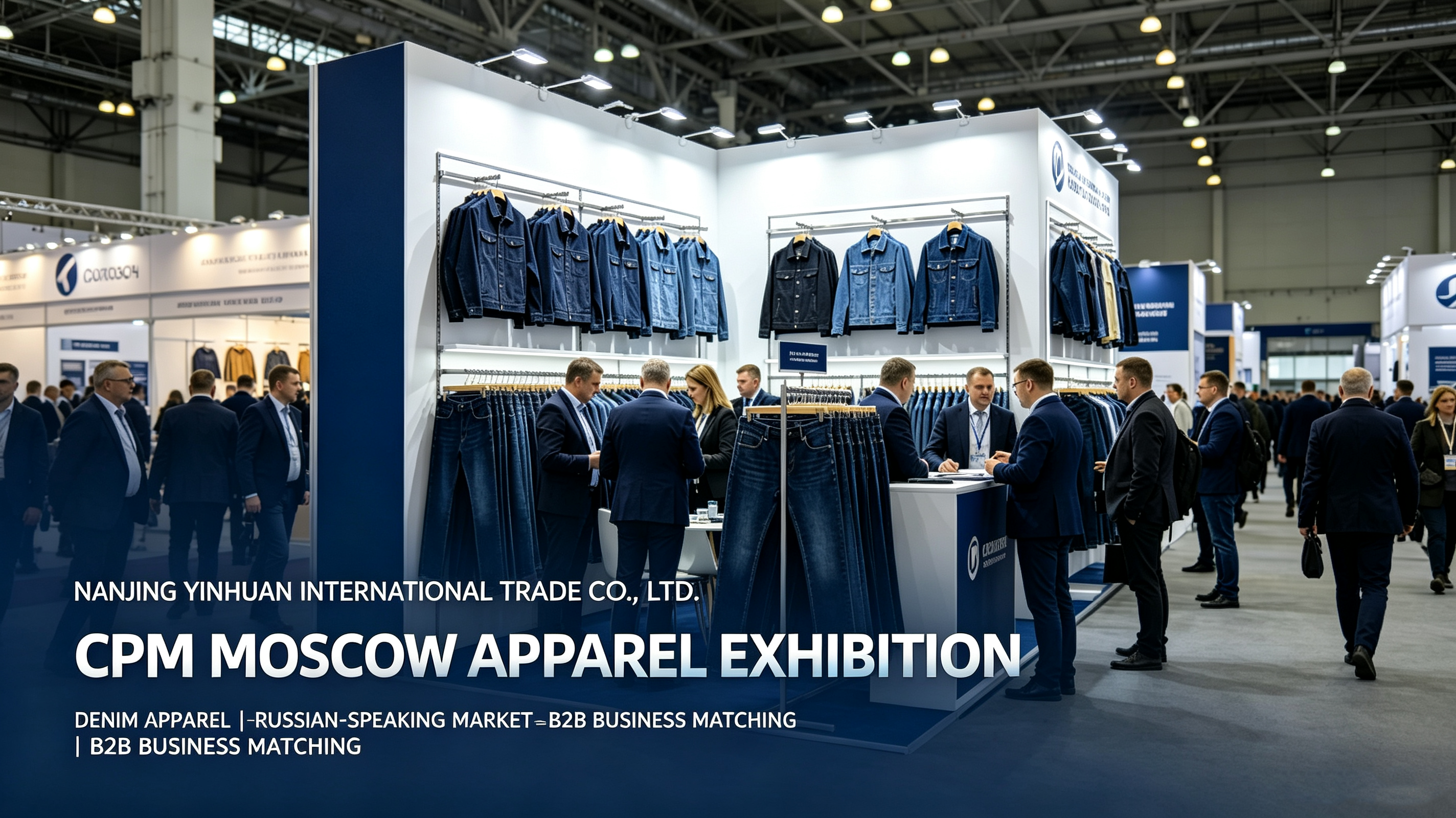Seizing Fashion Opportunities in Russian‑Speaking Markets, Nanjing Yinhuan International Trade Showcases Denim at CPM Moscow