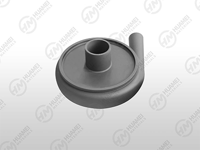 Silicon carbide (SiC) volute casings for slurry pumps