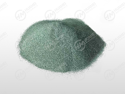 Green silicon carbide SiC carborundum powder for silicon carbon rods