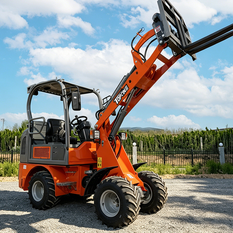 TopOne TL906 600Kg Kubota Farm Min Wheel Loader for sale