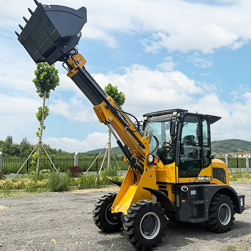 TopOne TL1000 1000kg Mini Telescopic Wheel Loader for farm