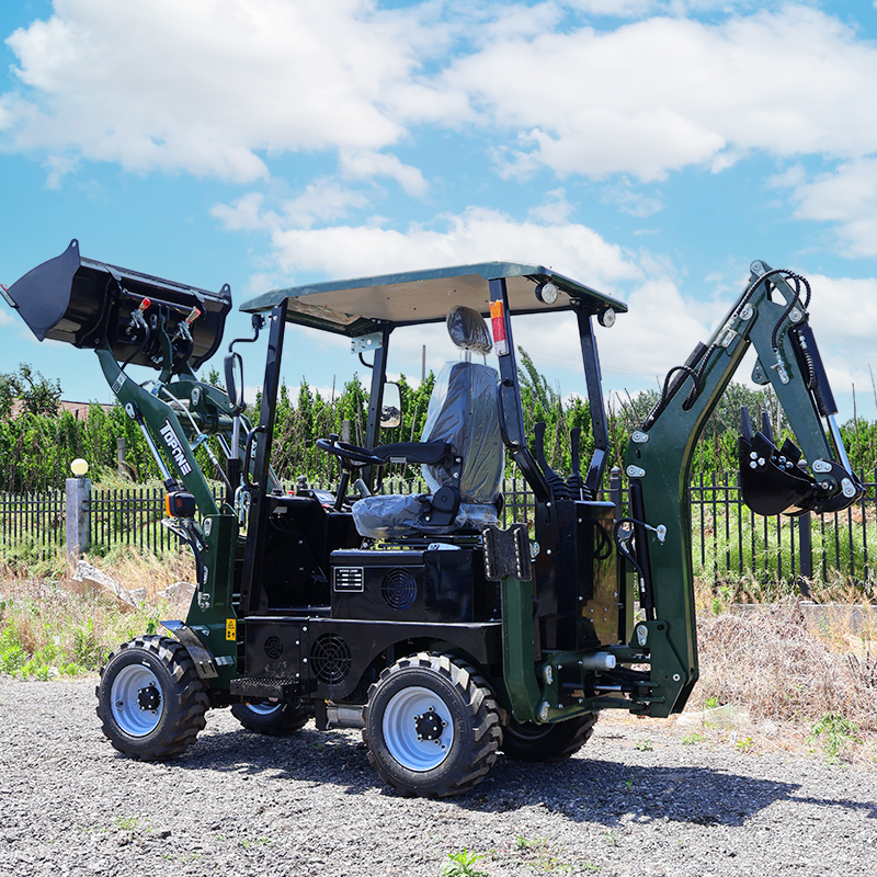 TopOne TL15-600 Compact Electric Mini Backhoe Loader for Sale