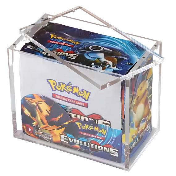 Custom Acrylic Pokémon Booster Box Display Case